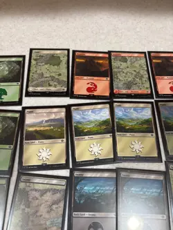 Lord of the Rings Magic the Gathering Lands NEW MInt lot of 41 #2 - Image 4