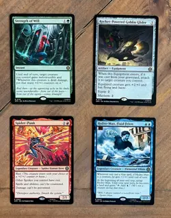 Lot of Magic: The Gathering / Marvel’s Spider-Man - (4) Rare Cards - Image 1
