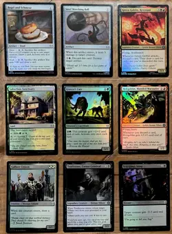 Lot of Magic: The Gathering / Marvel's Spider-Man - 9 Holo Foil Cards - Image 1