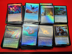 Lot of 2600+ MTG Cards 1200+ Rares 1200+ Foil Common/ Uncommon 200+Full Art Land - Image 3