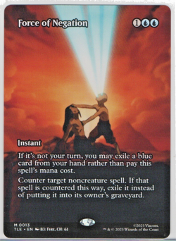 Force of Negation 0013 MTG Regular Borderless -Avatar - Image 1