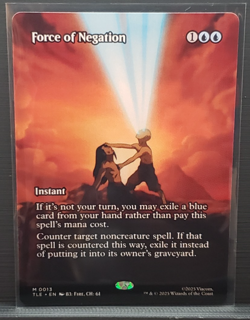 Force of Negation 0013 MTG Regular Borderless -Avatar - Image 5