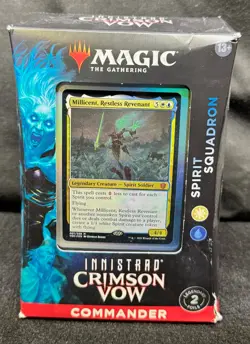 Magic the Gathering MTG Innistrad CRIMSON VOW Commander Deck SPIRIT SQUADRON - Image 1