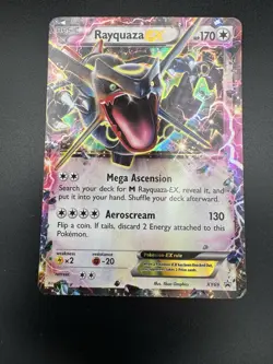 Rayquaza EX XY69 Ultra Rare Holo Pokemon Black Star Promo - Image 3