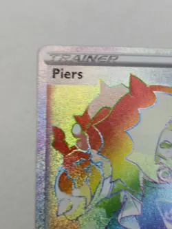 Pokemon Sword & Shield Champion's Path Piers Secret Rainbow Rare 078/073 - Image 2