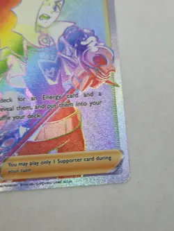 Pokemon Sword & Shield Champion's Path Piers Secret Rainbow Rare 078/073 - Image 4