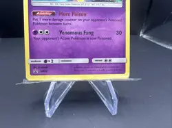 Pokemon SEALED Seviper SM46 Burning Shadows Prerelease Promo Pack!! - Image 4