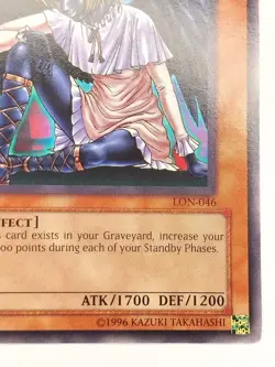 Yu-Gi-Oh! Marie the Fallen One LON-046 1st Edition Rare VLP - Image 5