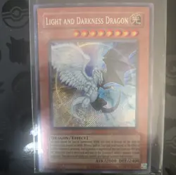 Yugioh Light and Darkness Dragon RP02-EN095 Secret Rare 2025 Print NM - Image 1