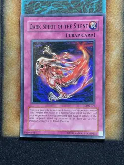Yugioh Dark Spirit Of The Silent LON-079 Super Rare LP - Image 1