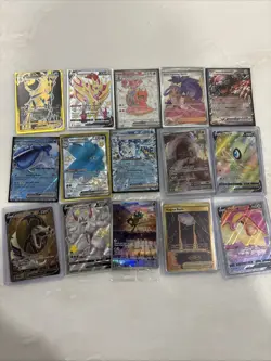 Pokemon Card Lot Collection TCG Assorted Ex/V’s/Vmax’s - Image 1