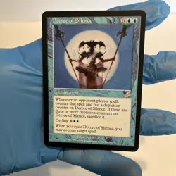 Decree of Silence - Scourge - Magic Cards MTG -Condition Shown In Many Pictures - Image 1