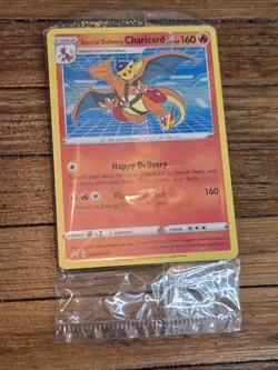 Pokemon Center Exclusive Special Delivery Charizard Card Sealed Promo Card - Image 2