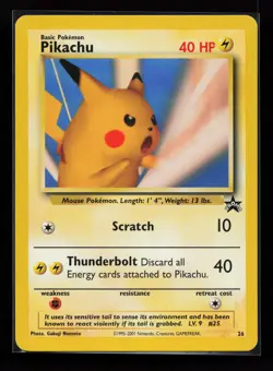 Pikachu (SNAP Promo) 26/53 Promo WoTC Promo Pokemon Card - Image 1