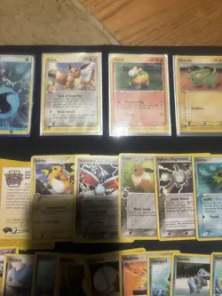 Vintage Pokemon Card Lot Holo Reverse Holo E series 90 cards Eevee Raichu fire - Image 4