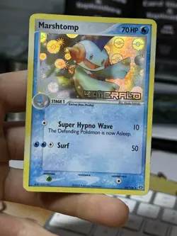 Marshtomp 36/106 EX Emerald 2005 Reverse Holo Pokemon Card TCG - Image 3