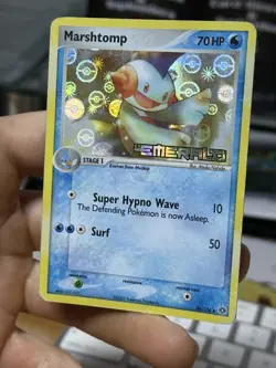 Marshtomp 36/106 EX Emerald 2005 Reverse Holo Pokemon Card TCG - Image 4