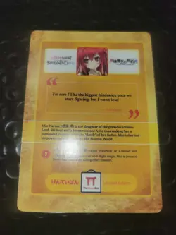 Otaku Box Limited Edition Collectible Card #14 Mio Naruse - Image 2