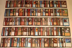 Vintage 1997 MTG Magic the Gathering Tempest 1000 Card Collection Lot - Image 2