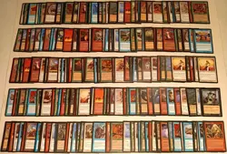 Vintage 1997 MTG Magic the Gathering Tempest 1000 Card Collection Lot - Image 5