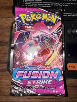 23.79g ???? EXTRA CARDUUU Pokemon FUSION STRIKE ?? ERROR Booster Pack New Sealed - Image 3