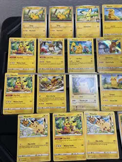 (30) Pikachu CARDS LOT VTG HOLO Raichu Stamped Red Cheeks Pichu - Image 2