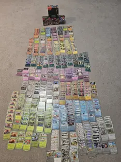 Pokemon Mega Evolution Phantasmal Flames Card Lot w boxes - Image 1