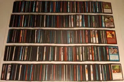 Vintage 1997 MTG Magic the Gathering Mirage 1000 Card Collection Lot - Image 1