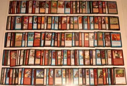 Vintage 1997 MTG Magic the Gathering Mirage 1000 Card Collection Lot - Image 2