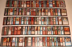Vintage 1997 MTG Magic the Gathering Mirage 1000 Card Collection Lot - Image 3