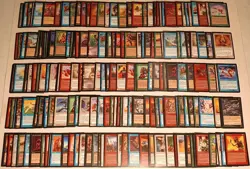 Vintage 1997 MTG Magic the Gathering Mirage 1000 Card Collection Lot - Image 4