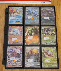 Pokemon TCG Trading Card Collection Binder Set #017 - Image 1
