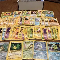 Pokemon Bulk Wotc 400+ Card Vintage Lot 1st Edition Rare Holo Shadowless - Image 1