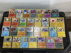 30 Pokemon Cards Lot WOTC VTG ALL RARE HOLO Zygarde Luxray Zapdos Feraligatr - Image 1