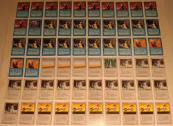 Vintage 1993 MTG Magic the Gathering Unlimited Edition 940 Card Collection Lot - Image 5