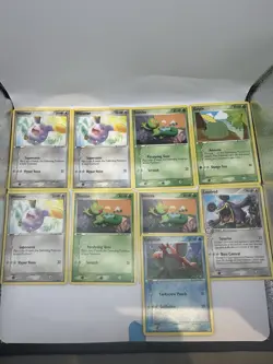 Crystal Guardians 9-Card Pokemon Lot - Ranges From LP - NM - Image 1