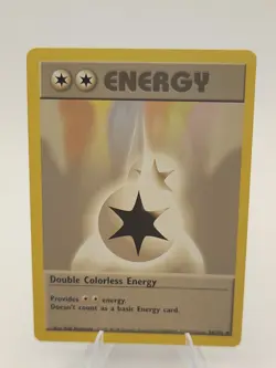 Double Colorless Energy 96/102 1999 Base Set Unlimited Pokemon Card - Image 1