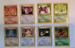 Pokemon Vintage, 1st Edition NON HOLO, 23 Card Lot Fossil, Jungle, Rocket LP/NM - Image 4
