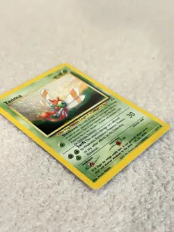 2001 Yanma 17/75 Neo Discovery Holo Rare SWIRL Pokemon TCG Card Good Condition! - Image 4