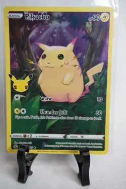 Pokemon TCG Celebrations Pikachu Holo Card 005/025 25th Anniversary - Image 3