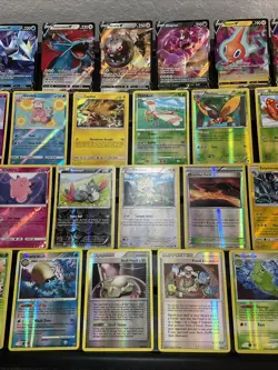 (30) Pokemon Cards Lot WOTC Vtg Holo STAMPED REVERSE V Full Art Salamence - Image 3