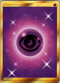 Pokemon Card Psychic Energy 162/149 Secret Sun & Moon Base Set - Near Mint - Image 1
