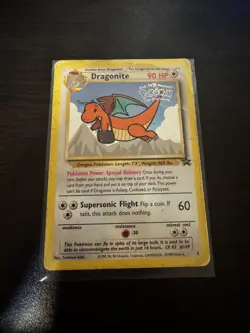 Pokemon TCG Dragonite Movie Black Star Promo Stamped Card #5 MP - Image 1