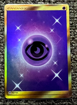 ENERGY 162/149 HOLO PSYCHIC ENERGY SUN & MOON POKEMON CARD NM - Image 1