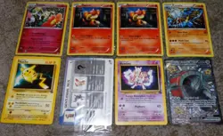 POKEMON PROMO CARD LOT of 8, FIRST MOVIE, BATTLE E-CARD, XY, MORE - Image 1