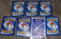 POKEMON PROMO CARD LOT of 8, FIRST MOVIE, BATTLE E-CARD, XY, MORE - Image 2