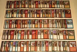 Vintage 1998 MTG Magic the Gathering Stronghold 840 Card Collection Lot - Image 3