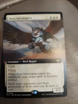 Aven Interrupter (Extended Art) Outlaws of Thunder Junction Regular - Image 1