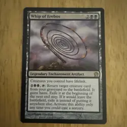 Whip of Erebos - THS - Legendary Enchantment Artifact (LP) Magic the Gathering - Image 1