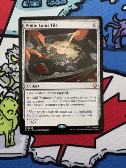 White Lotus Tile x1 Mtg Avatar: The Last Airbender - Image 1